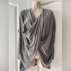 AllSaints Grey Marl Itat Shrug WKH062 Size UK 4 / US 0